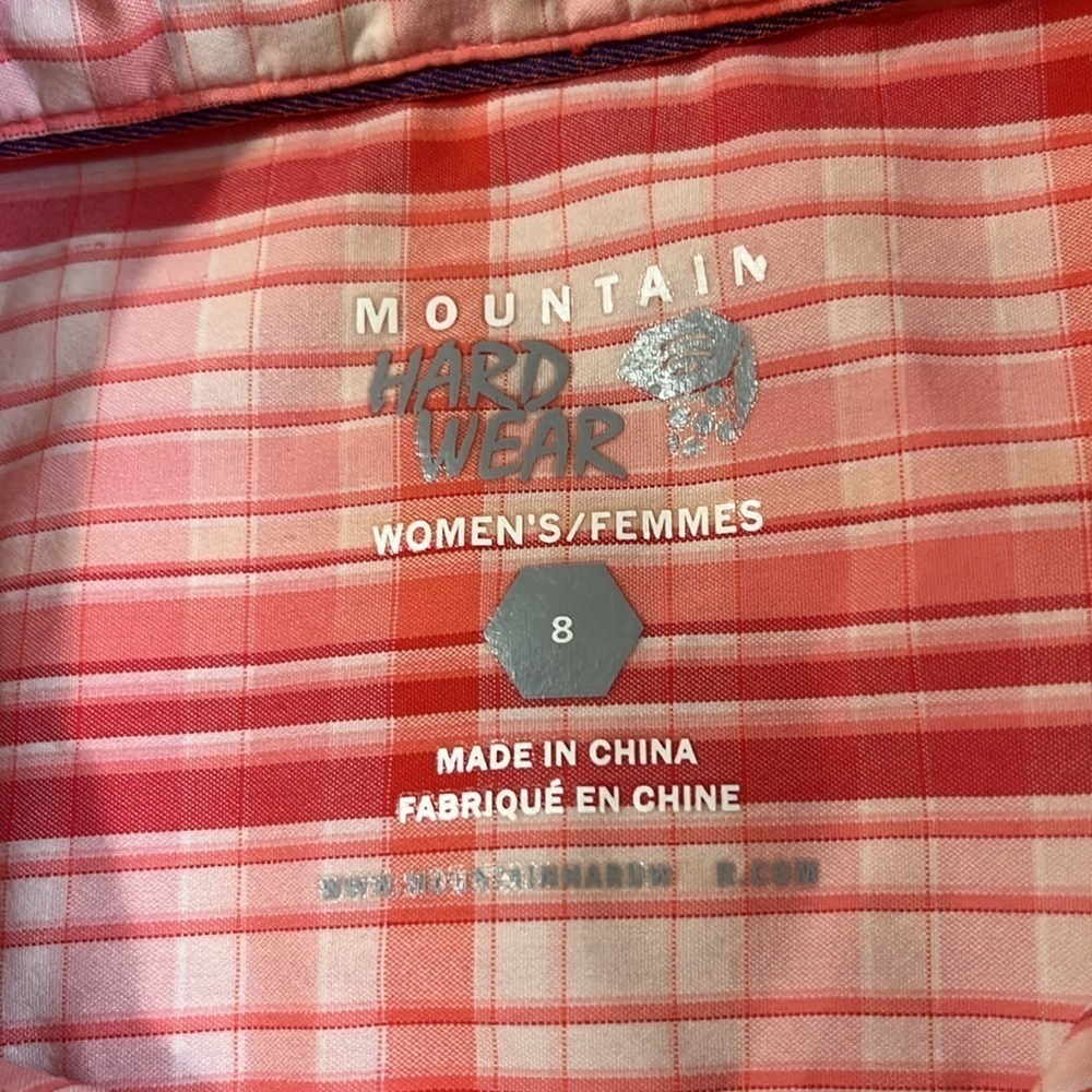 Mountain Hard Wear Button Down Size 8 - Picture 3 of 9